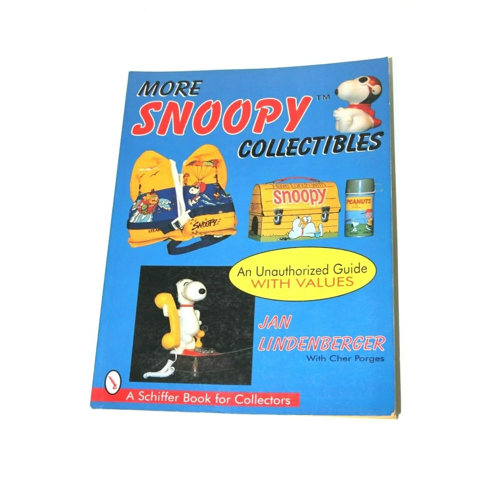 More Snoopy Collectibles Schiffer Book for Collectors B Jan Lindberger & Cher P
